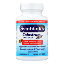 Load image into Gallery viewer, Symbiotics Colostrum Plus - 60 Capsules