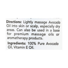 Load image into Gallery viewer, Hobe Labs Hobe Naturals Avocado Oil - 4 Fl Oz