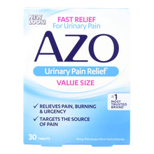 Load image into Gallery viewer, Azo Standard Urinary Pain Relief - 30 Tablets