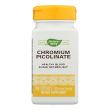 Load image into Gallery viewer, Nature's Way - Chromium Picolinate - 100 Capsules