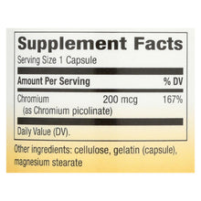 Load image into Gallery viewer, Nature's Way - Chromium Picolinate - 100 Capsules