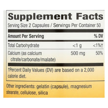 Load image into Gallery viewer, Nature's Way - Calcium Citrate - 500 Mg - 100 Capsules