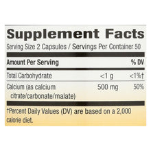 Load image into Gallery viewer, Nature's Way - Calcium Citrate - 500 Mg - 100 Capsules