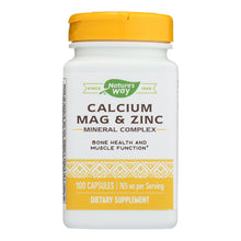 Load image into Gallery viewer, Nature's Way - Calcium Mag And Zinc - Mineral Complex - 100 Capsules