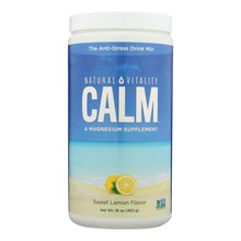 Load image into Gallery viewer, Natural Vitality Natural Calm Sweet Lemon - 16 Oz