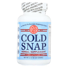 Load image into Gallery viewer, Ohco Cold Snap Caps - 120 Capsules