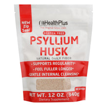 Load image into Gallery viewer, Health Plus - Pure Psyllium Husk - 12 Oz