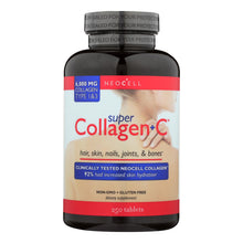 Load image into Gallery viewer, Neocell Super Collagen Plus C Type 1 And 3 - 6000 Mg - 250 Tablets