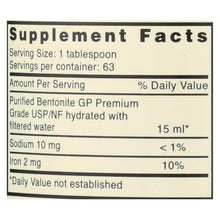 Load image into Gallery viewer, Yerba Prima Great Plains Bentonite Detox - 32 Fl Oz