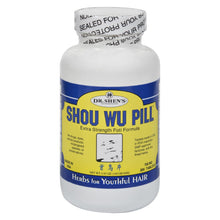 Load image into Gallery viewer, Dr. Shen's Shou Wu Youthful Hair Pill - 700 Mg - 200 Tablets