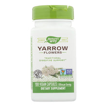 Load image into Gallery viewer, Nature's Way - Yarrow Flower - 325 Mg - 100 Capsules