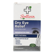 Load image into Gallery viewer, Similasan Dry Eye Relief - 20 Sterile Single-use Droppers