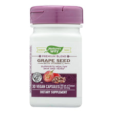 Load image into Gallery viewer, Nature's Way - Grape Seed Standardized - 30 Capsules