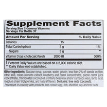 Load image into Gallery viewer, Nutrition Now Vitamin D Gummy Vitamins - 75 Gummies