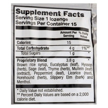 Load image into Gallery viewer, Zand Menthol Herbalozenge Soothing Menthol - 15 Lozenges - Case Of 12