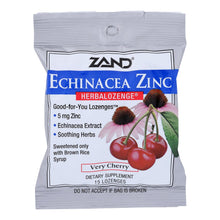 Load image into Gallery viewer, Zand Herbalozenge Echinacea Zinc Natural Cherry - 15 Lozenges - Case Of 12