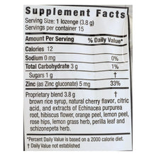 Load image into Gallery viewer, Zand Herbalozenge Echinacea Zinc Natural Cherry - 15 Lozenges - Case Of 12