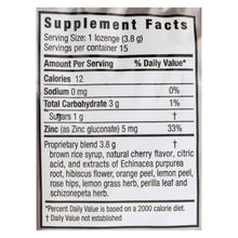 Load image into Gallery viewer, Zand Herbalozenge Echinacea Zinc Natural Cherry - 15 Lozenges - Case Of 12