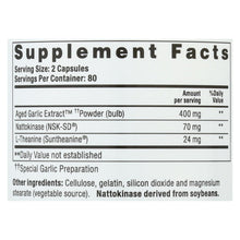 Load image into Gallery viewer, Kyolic - Aged Garlic Extract Blood Pressure Health Formula 109 - 160 Capsules