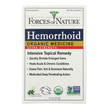 Load image into Gallery viewer, Forces Of Nature - Organic Hemorrhoid Control - Extra Strength - 11 Ml