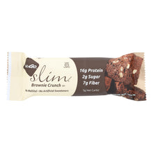 Load image into Gallery viewer, Nugo Nutrition Bar - Slim - Brownie Crunch - 1.59 Oz Bars - Case Of 12