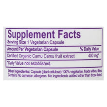 Load image into Gallery viewer, Paradise Herbs Camu Camu - 60 Vegetable Capsules