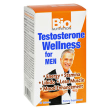 Load image into Gallery viewer, Bio Nutrition - Testosterone Wellness For Men - 60 Tablets