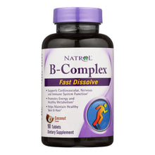 Load image into Gallery viewer, Natrol B-complex Fast Dissolve - 90 Tablets
