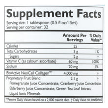 Load image into Gallery viewer, Neocell Laboratories Collagen Plus Vitamin C - Pomegranate Liquid - 16 Oz