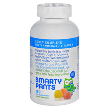 Load image into Gallery viewer, Smartypants All-in-one Multivitamin Plus Omega 3 Plus Vitamin D Gummies - 180 Pack