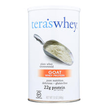 Load image into Gallery viewer, Tera's Whey Protein - Goat - Plain - Unsweetened - 12 Oz