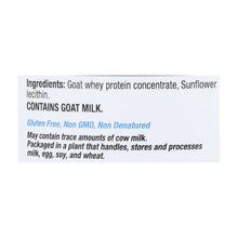 Load image into Gallery viewer, Tera's Whey Protein - Goat - Plain - Unsweetened - 12 Oz