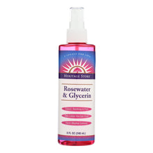 Load image into Gallery viewer, Heritage Products Rosewater And Glycerin - 8 Fl Oz