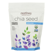 Load image into Gallery viewer, Nutiva Organic Milled Chia Seeds - 14 Oz