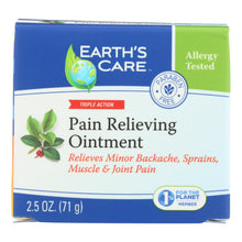 Load image into Gallery viewer, Earth's Care Pain Relieving Ointment - 2.5 Oz
