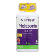 Load image into Gallery viewer, Natrol Fast Dissolving Melatonin - 1 Mg - 90 Tabs