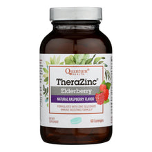 Load image into Gallery viewer, Quantum Research Thera Zinc Lozenges - Elderberry - 60 Lozenges