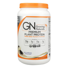 Load image into Gallery viewer, Growing Naturals Rice Protein Powder - Vanilla Blast - 32.8 Oz