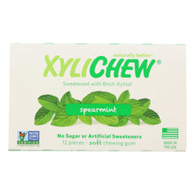 Load image into Gallery viewer, Xylichew Gum - Spearmint - Counter Display - 12 Pieces - 1 Case