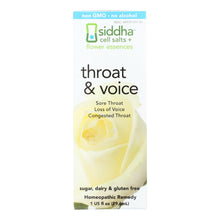 Load image into Gallery viewer, Siddha Flower Essences Throat And Voice - 1 Fl Oz