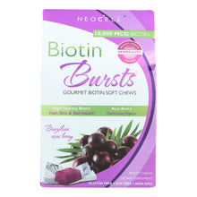 Load image into Gallery viewer, Neocell Laboratories Biotin Bursts - Chewable - Acai Berry - 30 Count