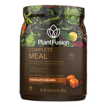 Load image into Gallery viewer, Plantfusion - Complete Meal - Chocolate Caramel - 15.9 Oz