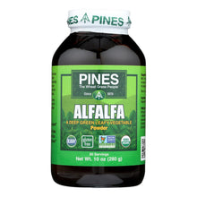 Load image into Gallery viewer, Pines International Alfalfa - Organic - Powder - 10 Oz