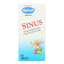Load image into Gallery viewer, Hylands Homepathic Sinus Relief - 100 Tablets