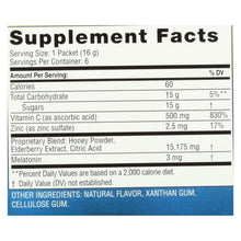 Load image into Gallery viewer, Zarbee's Cough And Throat Relief Drink Mix - Nighttime Supplement - 6 Packets