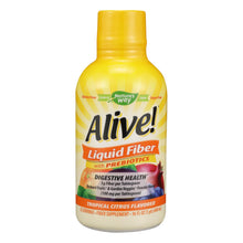 Load image into Gallery viewer, Nature's Way - Alive! Liquid Fiber With Probiotics - Tropical Citrus - 16 Fl Oz.