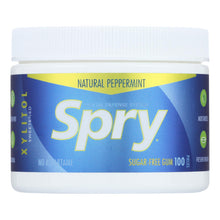 Load image into Gallery viewer, Spry Chewing Gum - Xylitol - Peppermint - 100 Count - 1 Each