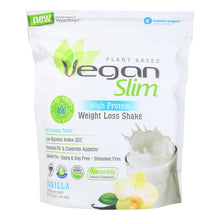 Load image into Gallery viewer, Veganslim Vanilla High Protein Weight Loss Shake Dietary Supplement - 1 Each - 24.2 Oz