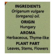 Load image into Gallery viewer, Aura Cacia - Essential Oil - Oregano - 0.5 Fl Oz.