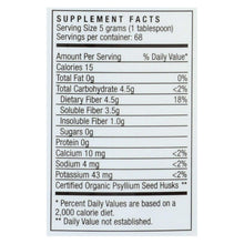 Load image into Gallery viewer, Yerba Prima Organic Psyllium - Whole Husks Supplement - 12 Oz.
